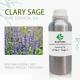 Clary Sage 100% Pure Essential Oil Plant Extract MSDS FDA For Body And Hair Care
