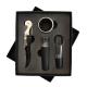 4 Piece Corkscrew And Wine Stopper Set