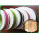Width 15MM Colorful Drinking Straw Paper Rolls Innoxious Pattern Customized