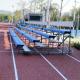 20PCS / 36PCS Seat Outdoor Metal Bleachers With Optional Guardrail