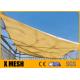 UV Protecting 5 Years Outdoor HDPE Sun Shade Sail Waterproofing