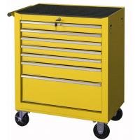 24in Movable Metal Mechanic 7 Drawer Tool Storage Cabinets On Wheels