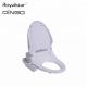 Hygienic ABS Resin Soft Close Bathroom Toilet Bidet Thermal Storage Type White Color