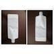 White Color Stand Up Pouch With Spout Customized Size QS / FDA Certificated