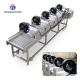 350KG 380V Vegetable drain air drying machine complete set of equipment for fruit and vegetable air drying parallel air