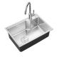 ASC1L5801 Undercounter Single Bowl Wash Basin Brushed With Overflow