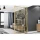 SUS304 Laser Cut Decorative Steel Privacy Panel Divider Screen Multifunctional