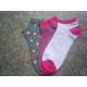 Classic patterned design summer OEM thin cotton ship socks for women