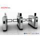 AC220V RFID 900mm Arm Pedestrian Swing Gate 0.4S IP54 Stainless Steel Turnstiles