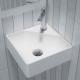 Modern Design Compact Wall Mount Sink 0.03 CBM Blue Grey Black Optional