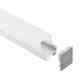 Three Sides LED Extrusion Channel , 6063 Alloy LED Light Aluminium Profile