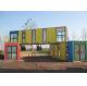 Customized Flat Pack Container House , Steel Container Homes Eco Friendly
