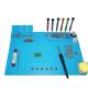 Silicone Anti Static Repair Mat Soldering Insulation Work Station Kit