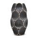 Luxury Polyresin Vase for Party Table Decor High Quality Creative Geometric Shape Black Flower/succulent Pots Round Modern