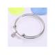 OEM / ODM Stainless Steel Bangles Personalised Charm Bracelet With Pendant