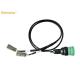 AVSS Twisted Pair Agricultural Machinery 300V IP67 Insulated Braided Shielded Navigation Industrial Wiring Harness