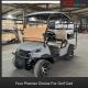2 Seat Capacity Motorized Golf Buggy With Comfortable Artificial Leather Seat