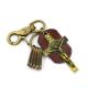 OEM Personalized Keychain Gifts brown Cross Key Ring Retro Souvenir