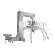 Z Type Bucket Conveyor Snacks Food Weighing and Packing System with Check weigher Metal detector