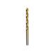 16mm Sharp Gold Metal Drilling Bit Tin Coated High Speed Steel Twist