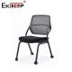 Modern Style Stackable Training Chair With Wheels And Mesh Material