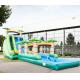 1000D PVC Outdoor Inflatable Water Slides For Festival Activity