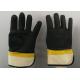 Fine Sandy Finish PVC Coated Gloves Handling Abrasive Materials Liquid Proof