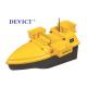 DEVC-203 RC Fishing Bait Boat Yellow ABS Plastic Wave Resistance