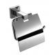 Polished Finish Tissue holder,Toilet Paper Holder with Waterproof Cover