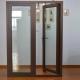 Weather Resistant Aluminum Swing Door Profile Size Customized