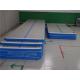 15m Grey Inflatable Air Tumble Track For Fitness Center Tumbling Drop Stitch Material