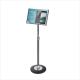1170X280mm Metal Poster Display Stand Adjustable Pedestal For Supermarket