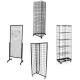 Metal Black Wire Grid Display Racks Gridwall Panel Merchandise Hardware Display Stands