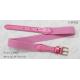 Shiny PU Tip Pink Kids Elastic Belts Elastic Tape / Glittery PU Available