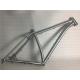 Gr9 Titanium Bike Parts 700C Road Bike Frame Titanium For Flat Disc Brake