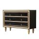 ISO9001 Antique Painted Wooden Cabinets With Drawers