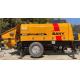Used Sany Trailer Mounted Concrete Pump THB60C 90kw Rated Power