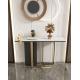 Hotel Marble Minimalist Square Entrance Console Table Modern Style