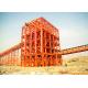 Welded Industrial Steel Buildings Supporting For Belt Conveyor Mining Machine