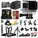 GoPro HERO4 Silver Edition +64GB SanDisk +2 Battery +30pcs ALL you need Pro Kit!