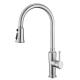 Spot Resist Kitchen Mixer Taps Brushed Nickel Pull Out Kitchen Faucet OEM ODM