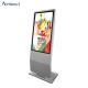 Interactive Lobby Floor Standing Digital Signage 86 Inch Pcap Touch OEM