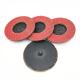Red VSM XK850 Ceramic Abrasive 3 75mm Flap Disc for Aggressive and Material Removal