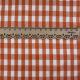 Woven 200gsm 40s Red Check And Stripe Fabrics Polyester Gingham Fabric