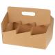 Custom Paper Tea Coffee Packaging Box Light Weight Environmental Friendly