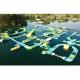 Customizable Theme Inflatable Water Park 1 Year Warranty