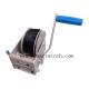 500kg Single Speed Portable Manual Winch , Strap Cable Manual Hand Winch