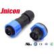 M16 2 Pin Male Power 10A Waterproof Connectors 300VAC Max Voltage Rating