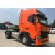 Euro 2 Tractor Trailer Truck / Large Capacity HOWO Tractor Dump Truck