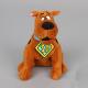8inch Original Brown Cartoon Plush Toys Scooby Doo Sitting Pose Stuffed Animal